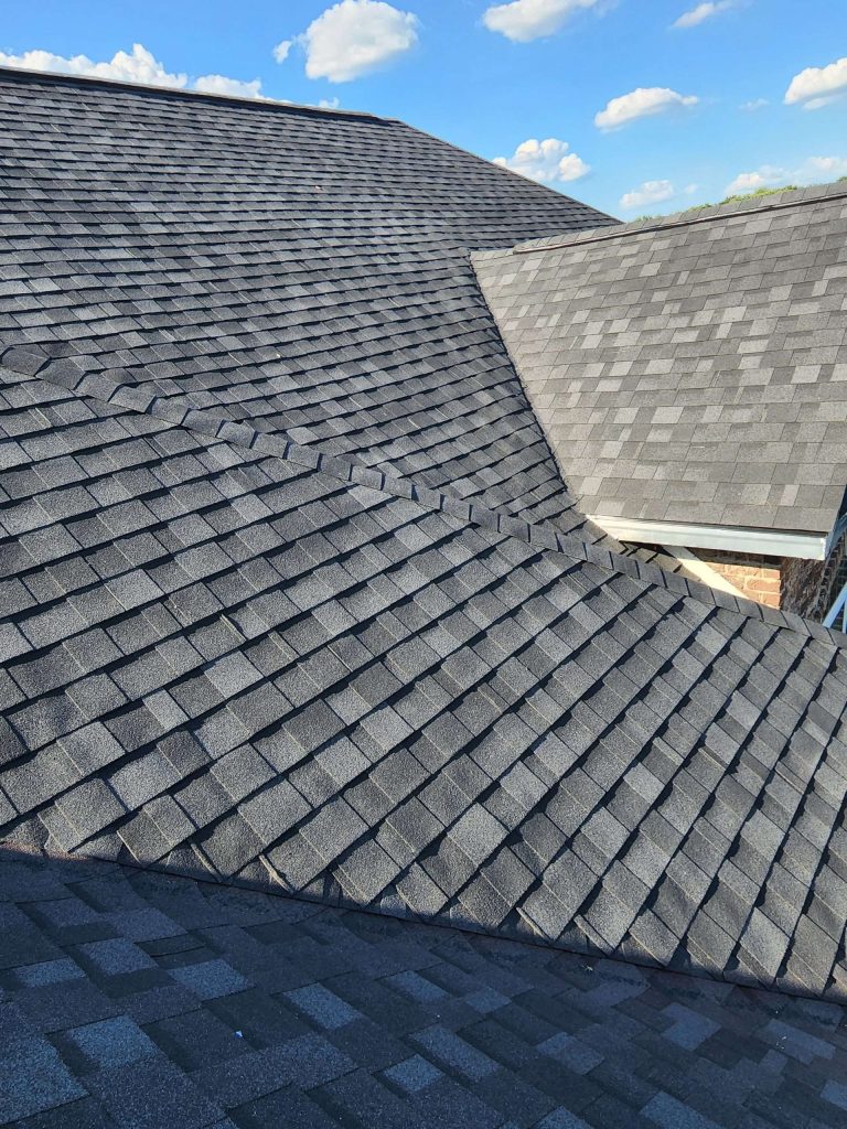 Completed residential roof replacement by Ridgeback Roofing in Warner Robins, GA